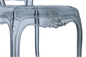 Silla de Resina de PC de Diseño Moderno para Exteriores, con Apariencia Antigua y Colores Ahumados, para Banquetes de Hotel, Fiestas y Eventos - Product Image 5