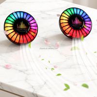 Lámpara de Ritmo Musical para Coche, Ambientador RGB LED con Control por App, Luz de Atmósfera Musical