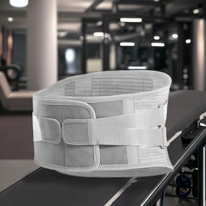 Thiết kế mới có thể điều chỉnh thoáng khí lưới thắt lưng trở lại Brace eo hỗ trợ cho thể thao bảo vệ - Product Image 1