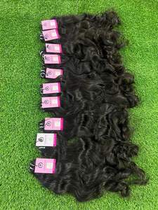 Extensions de cheveux naturels bouclés de 22 pouces, tissage machine, collection de la meilleure qualité en gros - Product Image 2