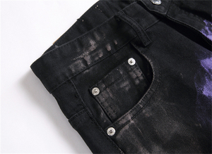 กางเกงยีนส์เดนิมเอวกลางทรงครอสแพนท์คุณภาพสูงสไตล์ Y2K ขายส่ง ไมโครอีลาสติก สตรีทแวร์ลำลอง ทรงตรง ขาเดฟเข้ารูป - Product Image 5