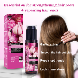 Saç Derisi Bakımı için Sarımsak Esansiyel Yağı Saç Bakımı Aromaterapisi Besleyici ve Pürüzsüzleştirici Yağ - Product Image 6