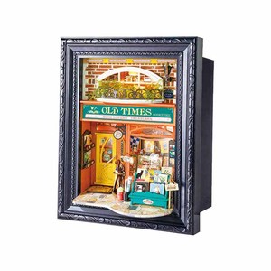 Robotime Rolife Decoración de Escritorio, Casa Miniatura DIY DP004, Librería de <span class=keywords><strong>la</strong></span> Vieja Época, Rompecabezas 3D de Madera - Product Image 2