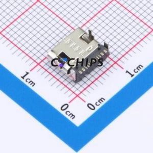 TYPE-C-2MD-16P USB Connector SMD Connector ( Connector Type: Type-C )( Gender: Female )( Mounting Type: Horizontal Mount ) - Product Image 2