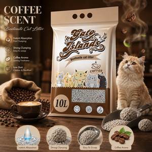 99% Dust Free Bentonite Cat Litter Fast Clumping Cat <b>Sand</b> Factory Supply Sanitary <b>Sand</b> for Cats Odor Control Bulk - Product Image 1