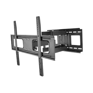 适用于大多数37英寸-70英寸弯曲平板电视的重型铰接弯曲平板电视壁挂支架