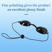Nouvelles lunettes de protection IPL portables en silicone pour salon, garantie 1 an, protection des yeux, protection du visage, étanches, pour utilisation au laser et à la plage