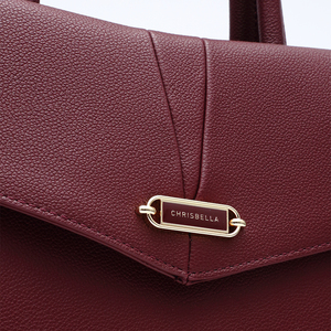 Susen chrisbella 2024 new arrival biểu tượng tùy chỉnh bán buôn nhà máy pu da túi xách bán buôn xử lý duy nhất - Product Image 5