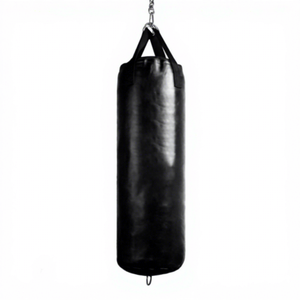 Sacs de frappe professionnels personnalisables en cuir PVC, remplis d'eau, lourds, 100 lb, hauteur réglable pour MMA, boxe, taekwondo, salle de sport - Product Image 2