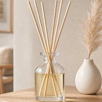 Vente en gros de diffuseurs d'arômes en verre personnalisés avec étiquette privée pour un usage domestique