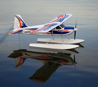 FMS Avions 1400MM Kingfisher avec Roues Flotteurs Skis Flaps 5CH RC Avion Trainer PNP avec Reflex (Pas de Chargeur de Batterie Radio)