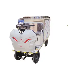 New Electric Trolley Site With 4 Wheel Ash Dump Truck Flat Pallet Trucks For Cargo Loading Featuring Reliable Engine