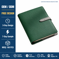 Libreta de Hojas Sueltas para Negocios, Bloc de Notas para Oficina, Diario Publicitario Corporativo Personalizado, Libreta Desmontable