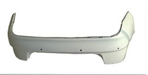 AUDI A6 C6 2009 OEM phong cách body Kit Front & <span class=keywords><strong>Rear</strong></span> Bumper đèn sương mù Chrome đúc & gắn chân đế nâng cấp - Product Image 3