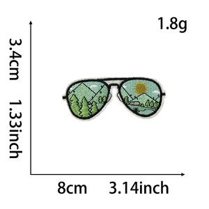 18 pz Boho estivo estetica Iron Patch <span class=keywords><strong>con</strong></span> scritta bici a <span class=keywords><strong>fiori</strong></span> e Surf Vibes per borse Festival giacche accessori fai da te - Product Image 5