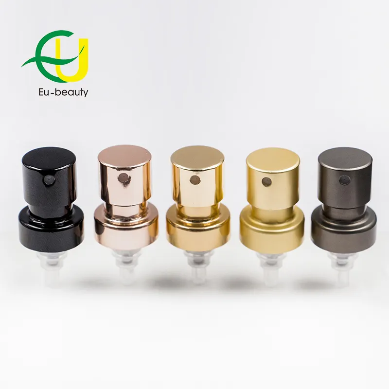 Manufacture Sale FEA15mm New Design Perfume Pump Crimp Perfume Mist Sprayer Pump With Aluminum Collar