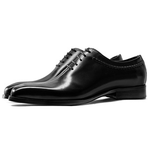 Chaussures décontractées d'automne pour hommes en cuir de cheval respirant et léger, fabriquées à la main avec une couture Goodyear, style anglais, luxueuses et faciles à enfiler - Product Image 6