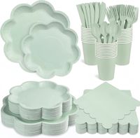 Ensemble de vaisselle en dentelle irrégulière rose, bleu, vert, beige, assiettes en dentelle, tasses en dentelle, serviettes en dentelle pour la décoration d'anniversaire, la décoration de mariage, la décoration de fête