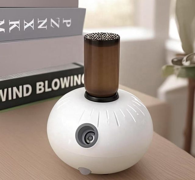 Motion Activated Electronic Waterless Nebulizing Bubble Essential Oil Diffuser Home Aroma Diffuser With Intelligent Induction