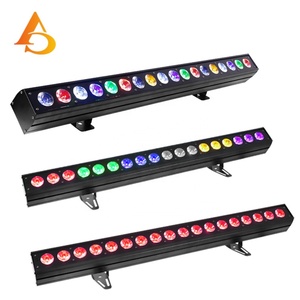 Lámpara LED de Pared con Control de Puntos, 18 Piezas, 15W RGBWA UV, Efecto Arcoíris, Barra de Luz LED para Escenario, Discoteca, Fiesta - Product Image 1