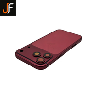 Boîtier de châssis intermédiaire en alliage d'aluminium coloré JF Brand pour iPhone 17 Pro Max, design barre, kit de conversion couleurs pastel et audacieuses