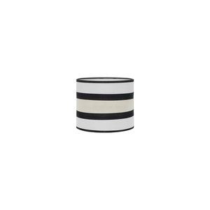 Paralume E14, colore bianco/beige, dimensioni 14x14x15 cm, ideale per decorazione e ambientazione di spazi. - Product Image 1