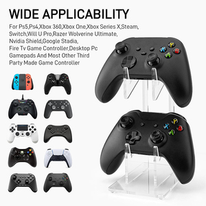 Supporto Trasparente a 2 Livelli per Controller di Gioco per PC Desktop, Espositore per Controller di Gioco - Product Image 2