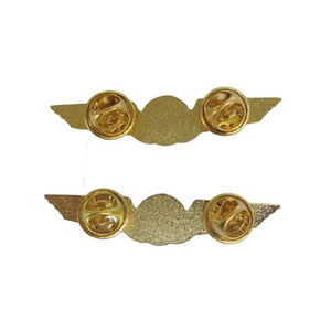 プロモーションシルバーゴールドカスタム翼ラペルピンカスタム翼エナメルピン - Product Image 6