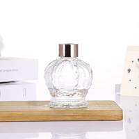 Bouteille d'aromathérapie transparente de 50 ml, bouteille en verre, bouteille de parfum sans flamme de 100 ml pour l'ambiance de la maison