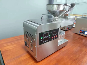 Mini prensador de <span class=keywords><strong>aceite</strong></span> automático casero, Mini prensador de <span class=keywords><strong>aceite</strong></span> de ricino de maní orgánico de aguacate, máquina de molino de extracción de molienda - Product Image 3