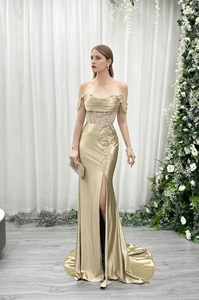 Élégant sirène dentelle décalcomanie robe de bal atmosphérique longue balade formelle fête jupe fleurs élégante demoiselle d'honneur <span class=keywords><strong>Clarence</strong></span> Transparent - Product Image 5