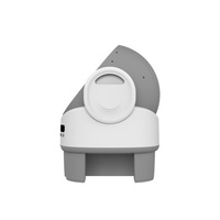 Bac à litière pour chat à nettoyage automatique semi-ouvert, contrôle intelligent par application WiFi pour chats d'intérieur