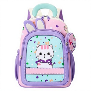 2026 New Model Cartoon Korean Style Waterproof Polyester Softback School <b>Backpack</b> with <b>Large</b> Capacity for Boys and Girls - Product Image 2