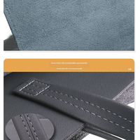 2025 offre spéciale personnalisable sac d'ordinateur Portable tablette ordinateur portable doublure sac 12-13 pouces à la mode porte-documents en cuir PU en gros