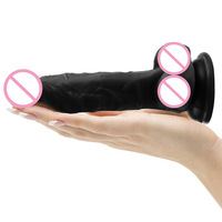 Dildo réaliste de 8 pouces avec ventouse géante, jouet sexuel pour femme, suceur de clitoris