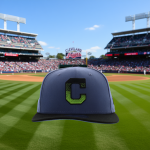 Casquette de baseball New Era Snapback pour homme, 6 panneaux, réglable, avec logo C brodé, pour un usage décontracté - Product Image 2