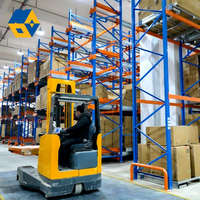 Système de rayonnage personnalisé pour navette de palettes Rayonnage pour navettes de grande capacité Rayonnage pour navettes radio Étagères de stockage en entrepôt