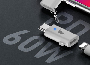 60w maschio Usb <span class=keywords><strong>c</strong></span> tipo <span class=keywords><strong>c</strong></span> adattatore a Ip femmina adattatore veloce convertitore per tipo <span class=keywords><strong>c</strong></span> a <span class=keywords><strong>iphone</strong></span> adattatore - Product Image 4