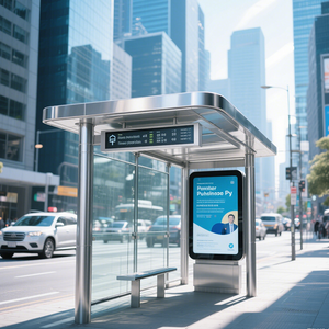 Cho cosun ngoài trời video quảng cáo hộp Đèn mát xe buýt dừng nơi trú ẩn với trạm signage & hiển thị nhỏ cho trạm xe buýt - Product Image 5