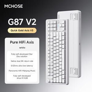 Choose the G87 V2 Custom <b>Keyboard</b> - a Mechanical With Gasket Design, for Gaming in All Three Modes Mechanical <b>Keyboard</b> - Product Image 6