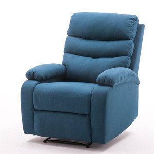 Canapé inclinable en cuir marron réglable pour salon - Product Image 3