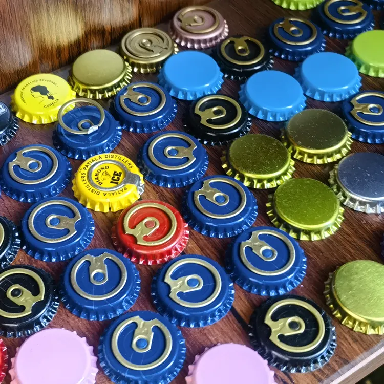 Aanpassen Verschillende Kleuren 26Mm Gemakkelijk Pull Bier Kroon Dop/Ijzeren Dop/Ring Snap Cover