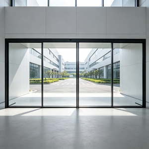Deioux Minimalist <b>Frameless</b> Sliding Patio Door with Soft Closing System for Apartment Customized Size Factory Price - Product Image 1