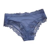 Culottes en dentelle festonnée invisible de luxe, sous-vêtements en maille soyeux, fins et légers pour un confort estival