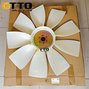 Пластиковая лопасть вентилятора для двигателя экскаватора <span class=keywords><strong>LiuGong</strong></span> 920, запчасть для системы охлаждения, производство Китай - Product Image 5