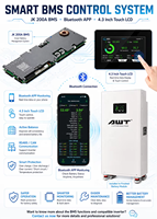 Batterie LiFePO4 de haute qualité, stock UE, AWT, empilable verticalement, horizontale, 16 kWh, 51,2 V, 314 Ah, entrepôt Pologne