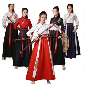 Ecoparty Women's Adults <b>Chinese</b> Hanfu <b>Dress</b> Vintage Ethnic Style Fashion Clothes Elegant Streetwear Casual Traditional <b>Dress</b> - Product Image 1