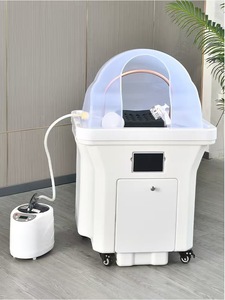 Lavabo Portátil para Terapia Capilar SPA con Almacenamiento de Agua, Reciclaje de Aguas Residuales, Circulación de Agua y Temperatura Constante para Salones - Product Image 4