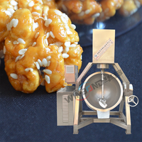 Sucre Miel Noix Glacées Noix Cacahuètes Noix Ligne de production Machine à caraméliser Noix Cacahuètes Noix