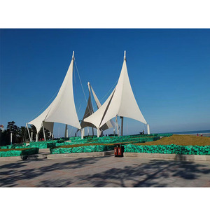 Structure de membrane tendue en PVDF pour l'extérieur, auvent paysager pour événements, tentes de protection solaire et de pluie pour événements extérieurs - Product Image 4